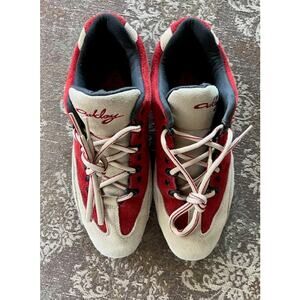 Oakley Thirteen Twenty Women’s 8.5 Red Y2K Sneakers